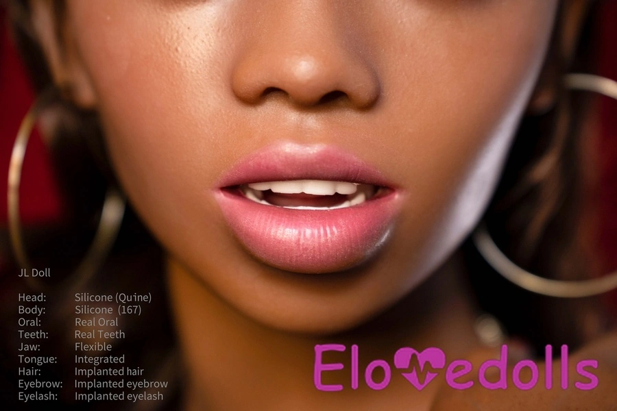 170cm B Cup Silicone Black Amber Eyes Full Lips Sex Doll Gallery 9