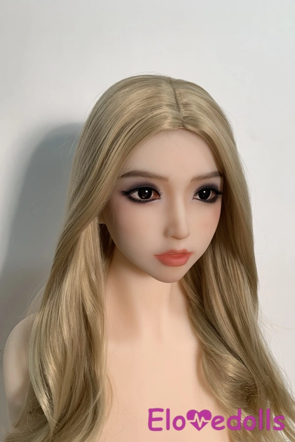 Búp bê tình dục 155cm A Cup TPE ngực nhỏ màu vàng môi mỏng giống thật Xem chi tiết 3