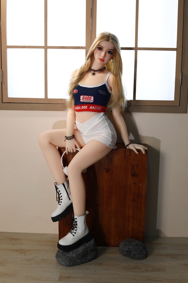 155cm A Cup TPE Thin Lips Gray Eyes Small Breasts Lifelike Sex Doll Detail View 17