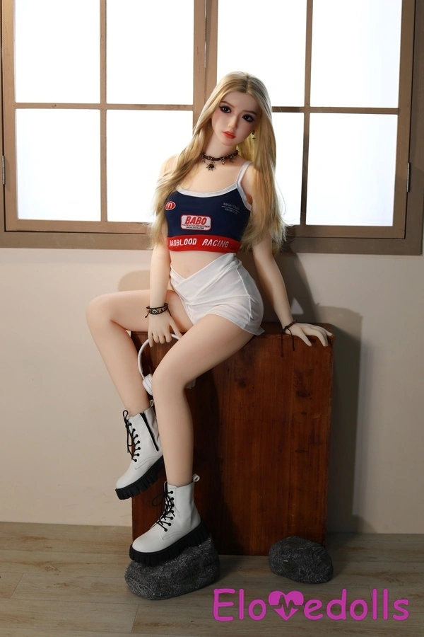 Búp bê tình dục giống thật cao 155cm, ngực nhỏ, môi mỏng, mắt xám, chất liệu TPE, chi tiết xem 17