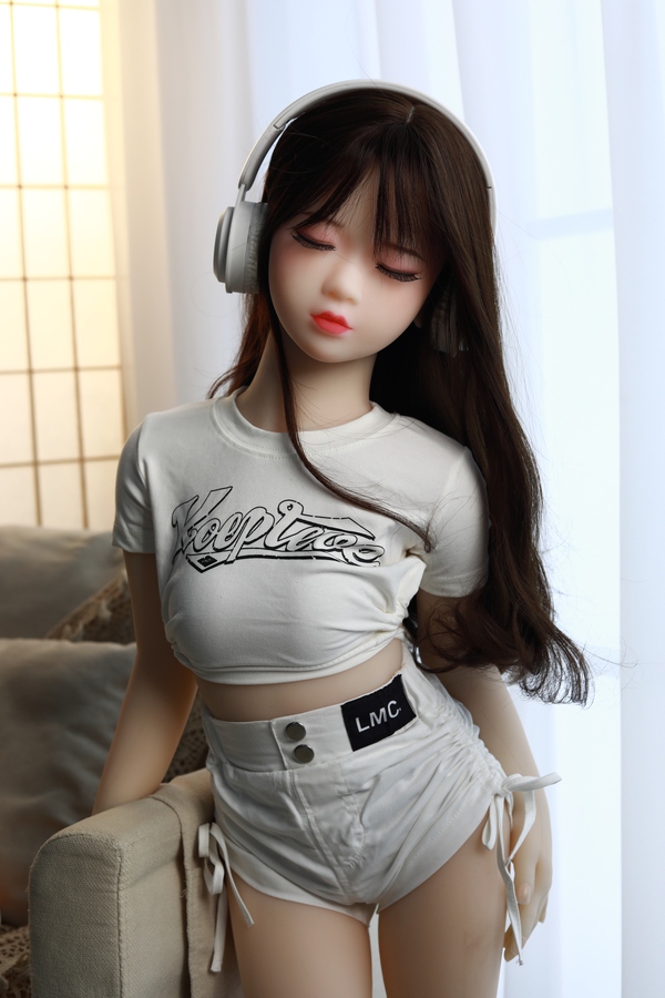 100cm A Cup TPE Small Breasts Blonde Amber Eyes Cheap Sex Dolls Gallery 5