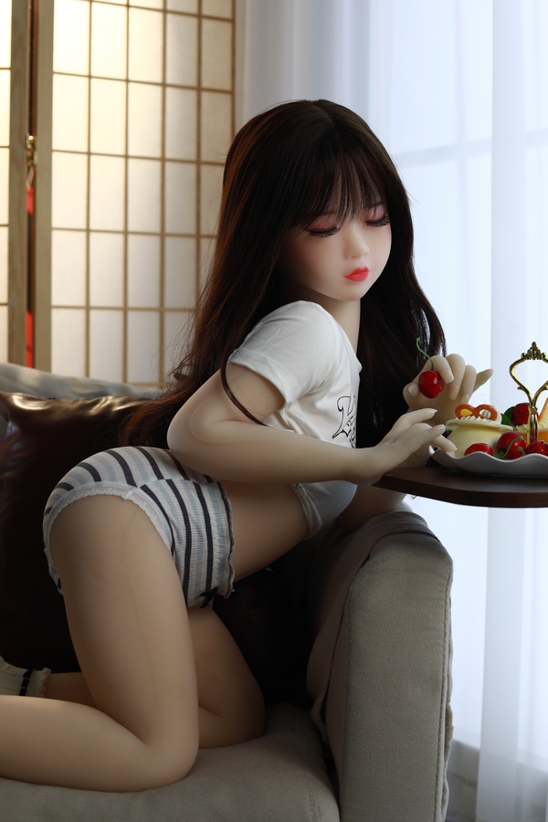100cm A Cup TPE Small Breasts Thin Lips Petite Cheap Sex Dolls Detail View 16