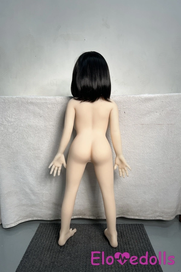 100cm C Cup TPE Petite Small Breasts Gray Eyes Cheap Sex Dolls Gallery 3