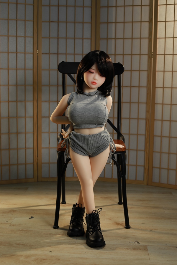 100cm C Cup TPE Small Breasts Gray Eyes Petite Cheap Sex Dolls Detail View 8