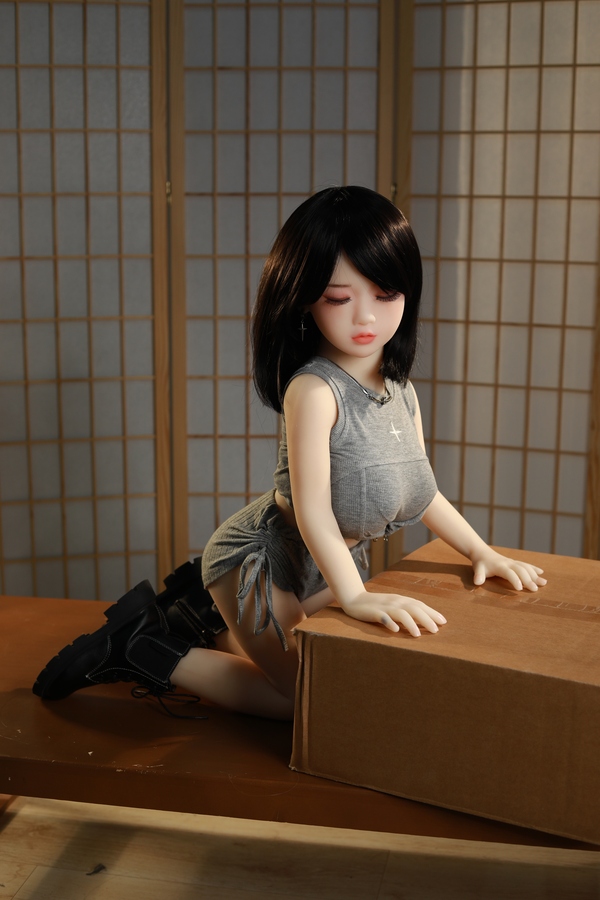 100cm C Cup TPE Thin Lips Gray Eyes Small Breasts Cheap Sex Dolls Detail View 19