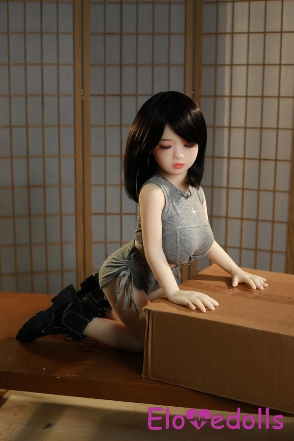 100cm C Cup TPE Thin Lips Gray Eyes Small Breasts Cheap Sex Dolls Detail View 19