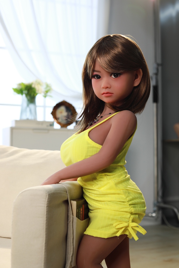 100cm C Cup TPE Thin Lips Petite Small Breasts Mini Sex Doll Detail View 7