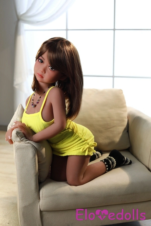 Búp bê tình dục mini 100cm C Cup TPE Môi mỏng Ngực nhỏ Chi tiết Xem 20