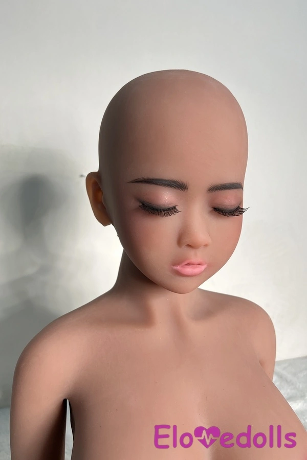 100cm C-kupa TPE Bärnstensfärgade ögon Små tunna läppar Realistisk sexdocka Detaljvy 2