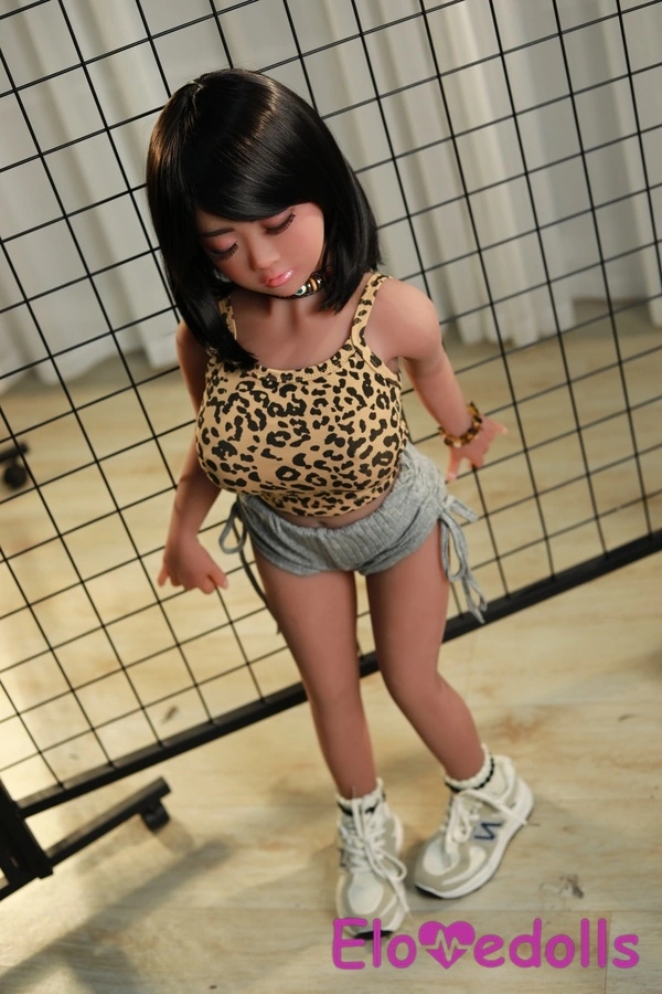 100cm C-kupa TPE Små bröst Petite Tunna läppar Realistisk sexdocka Detaljvy 7