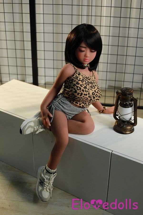 100cm C-kupa TPE Små bröst Petite Tunna läppar Realistisk sexdocka Detaljvy 11