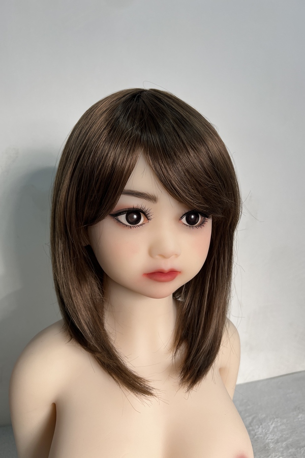 100cm C Cup TPE Thin Lips Petite Gray Eyes Real Doll Detail View 5