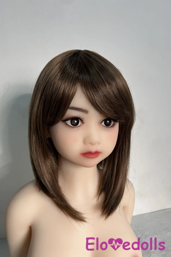 100cm C Cup TPE Thin Lips Petite Gray Eyes Real Doll Detail View 5