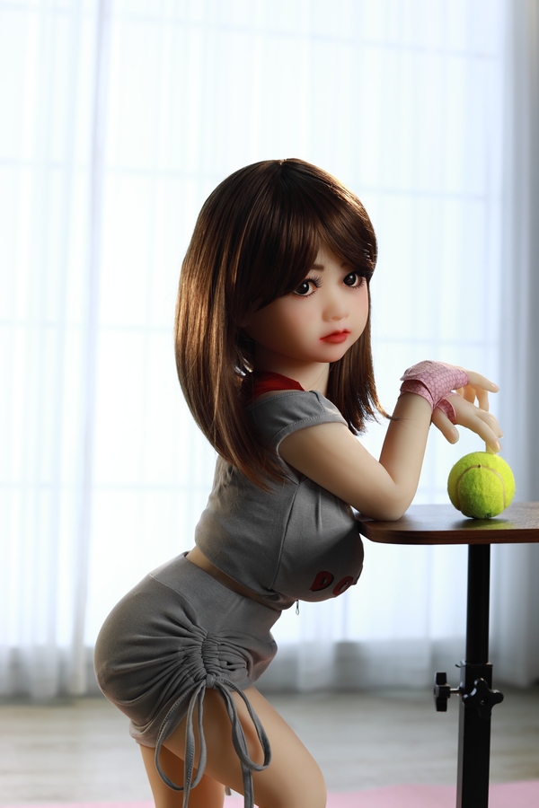 100cm C Cup TPE Small Breasts Gray Eyes Thin Lips Real Doll Detail View 8