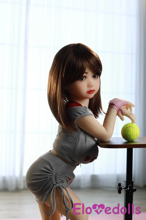 100cm C Cup TPE Small Breasts Gray Eyes Thin Lips Real Doll Detail View 8