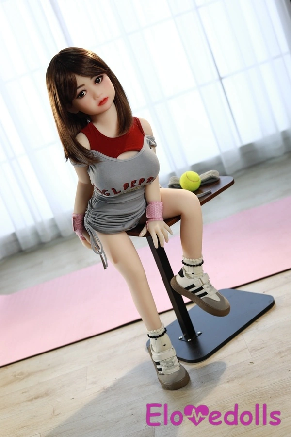 100cm C Cup TPE Gray Eyes Small Breasts Petite Real Doll Gallery 6