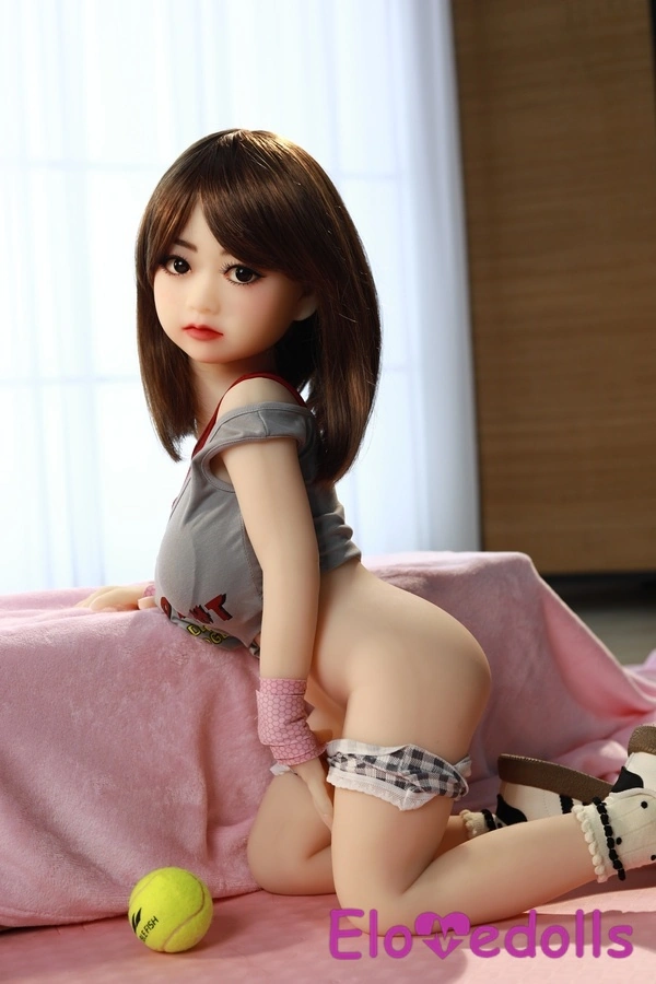100cm C Cup TPE Petite Small Breasts Gray Eyes Real Doll Detail View 21