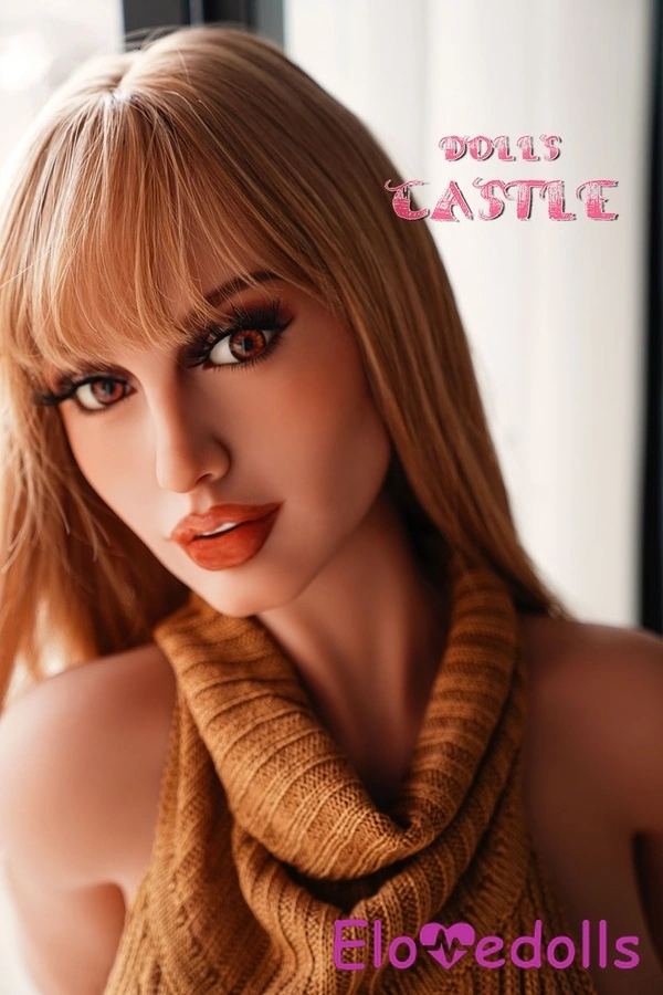 153cm E Cup TPE Brunette Petite Gray Eyes Realistic Sex Doll Gallery 3