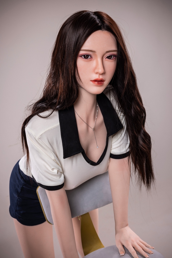 170cm C Cup TPE&Silicone Black Voluptuous Small Breasts Sex Doll Detail View 6