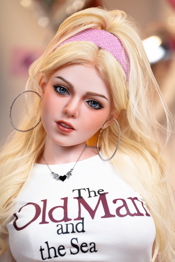 170cm D Cup TPE Amber Eyes Blonde Thin Lips Celebrity Sex Dolls Product